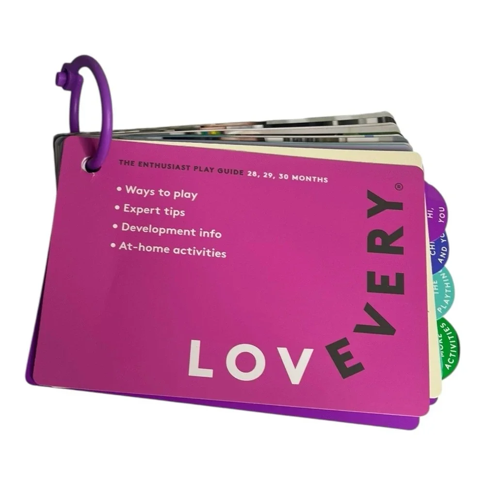 Lovevery Play Guides Lot Toddler Activities Montessori Book 7 Books Bundle